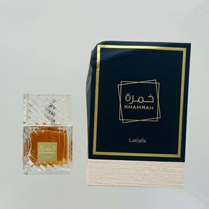 Lattafa Khamrah Eau de Parfum EDP Spray for Unisex 3.4oz/100ml - New Damaged Box